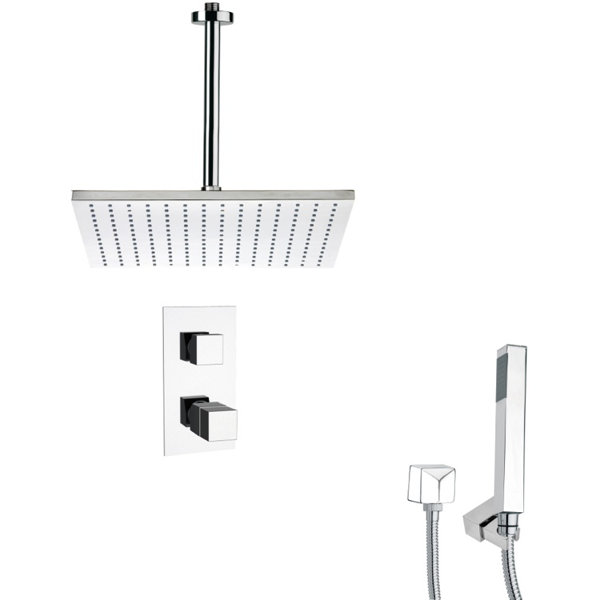 Remer by Nameek's Orsino Complete Shower System with Rough inValve
